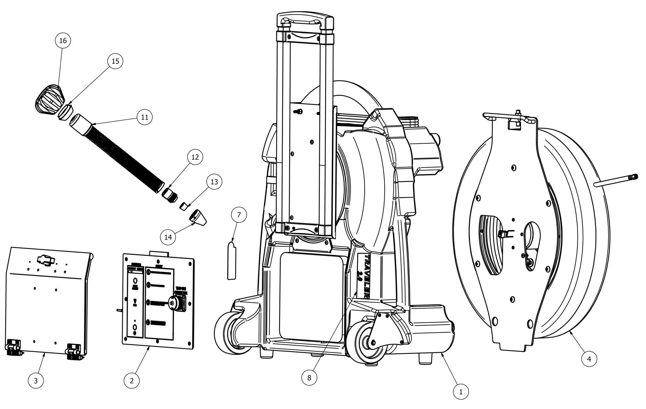 TRAVELER 2.0 ASSEMBLY - 64200000